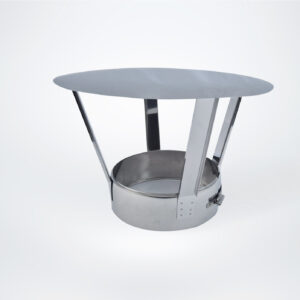 Regenhaube Regenhut Edelstahlschornstein Doppelwandig 150mm