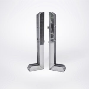 Wandhalter Verlängerung Edelstahlschornstein bis 400mm