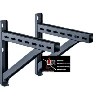 Set inkl. Wandkonsole bis 127mm Wandabstand