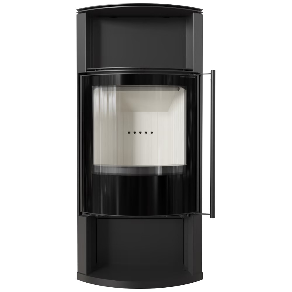 Kaminofen Kratki TOFA 8 kW – Moderner Holzofen mit hoher Effizienz & Panoramascheibe View Lagerware