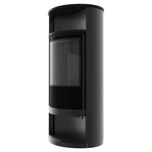 Kaminofen RUNA 6-10 kW – Freistehender Ofen mit Panoramascheibe, hoher Effizienz & ECODESIGN-Zertifizierung BImSchV 2 Modernes Design – Bild 2