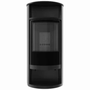 Kaminofen RUNA 6-10 kW – Freistehender Ofen mit Panoramascheibe, hoher Effizienz & ECODESIGN-Zertifizierung BImSchV 2 Modernes Design